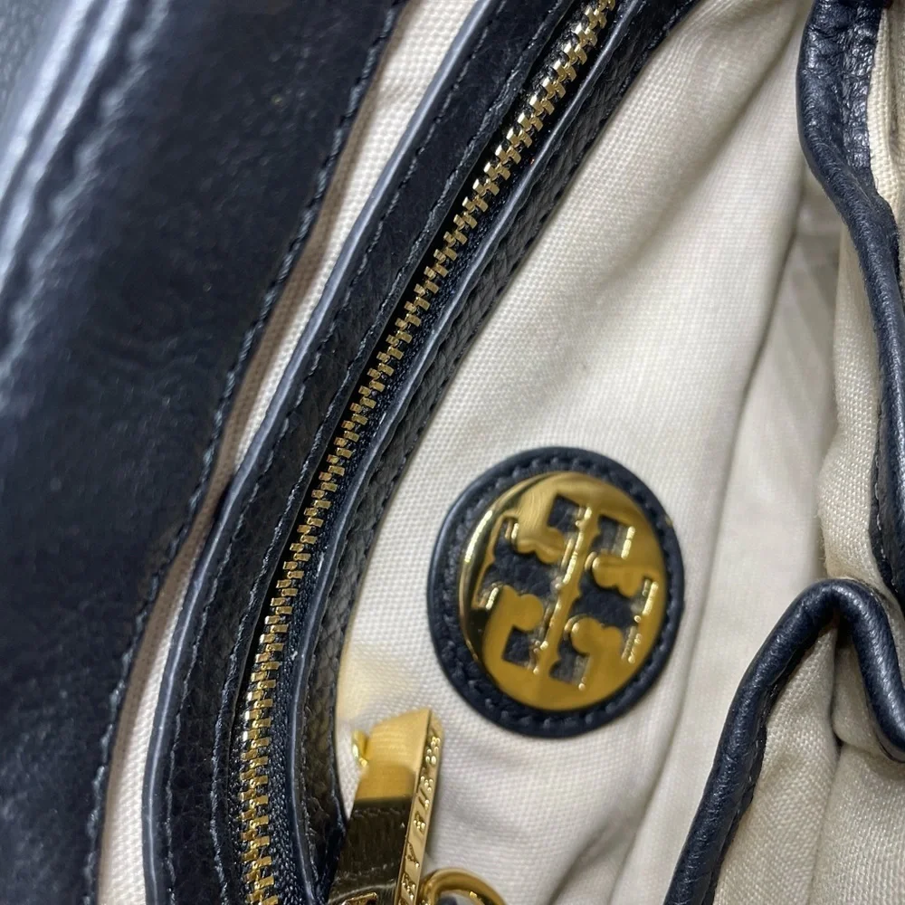 Tory Burch Black Leather Crossbody Bag